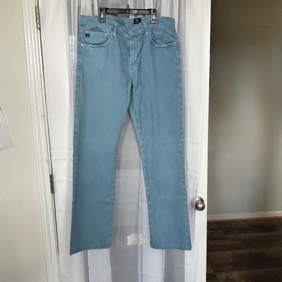 Mens AG The Graduate Tailored Leg pant in blue - Picture 1 of 5